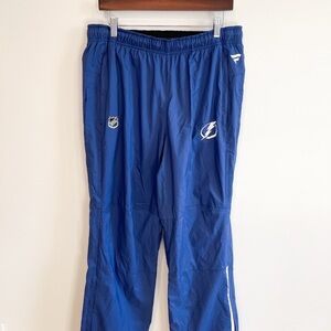 Men’s Tampa Bay Lightening Pro Rink Coaches Pants size XL- new without tags